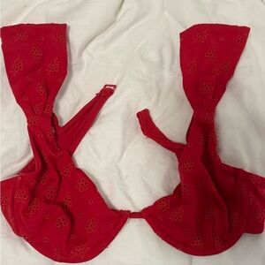 PacSun red bikini top